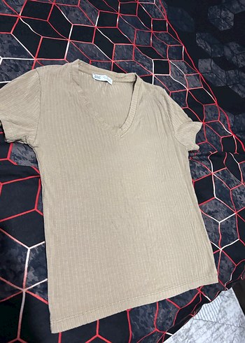 adL Yeşil Dantel Detaylı Kadın tişörtleri - Görsel 5