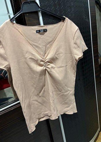 adL Yeşil Dantel Detaylı Kadın tişörtleri - Görsel 6