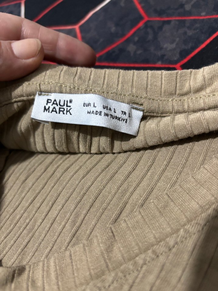 adL Yeşil Dantel Detaylı Kadın tişörtleri - Görsel 3