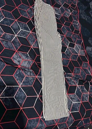 Mango düğmeli baskılı kadın pantolon - Görsel 5