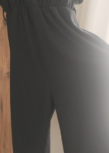 Siyah V Yaka Uzun Salaş Tulum - Görsel 2