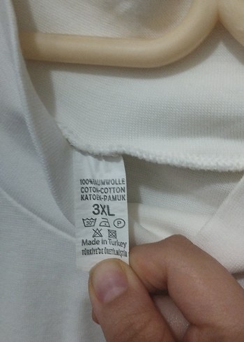 Beyaz Uzun Kollu Bluz - Görsel 2