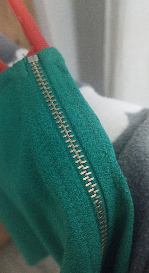 Turkuaz Kolsuz Midi Kadın Elbise - Görsel 3