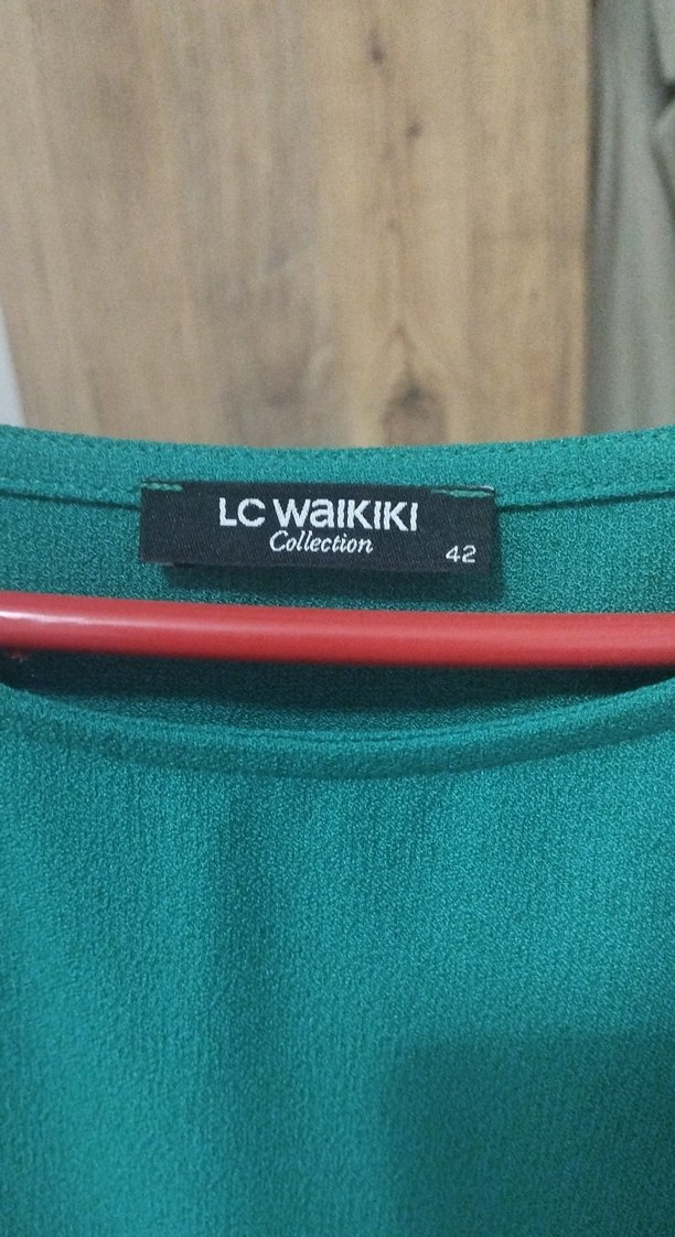 Turkuaz Kolsuz Midi Kadın Elbise - Görsel 2