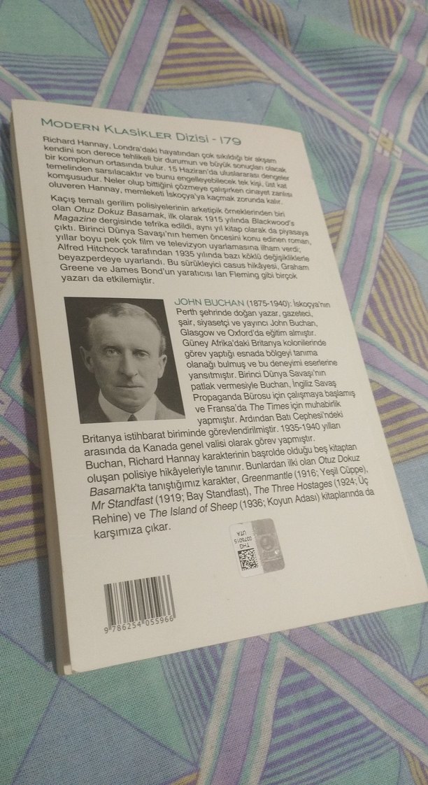 Otuz Dokuz Basamak - John Buchan - Görsel 2