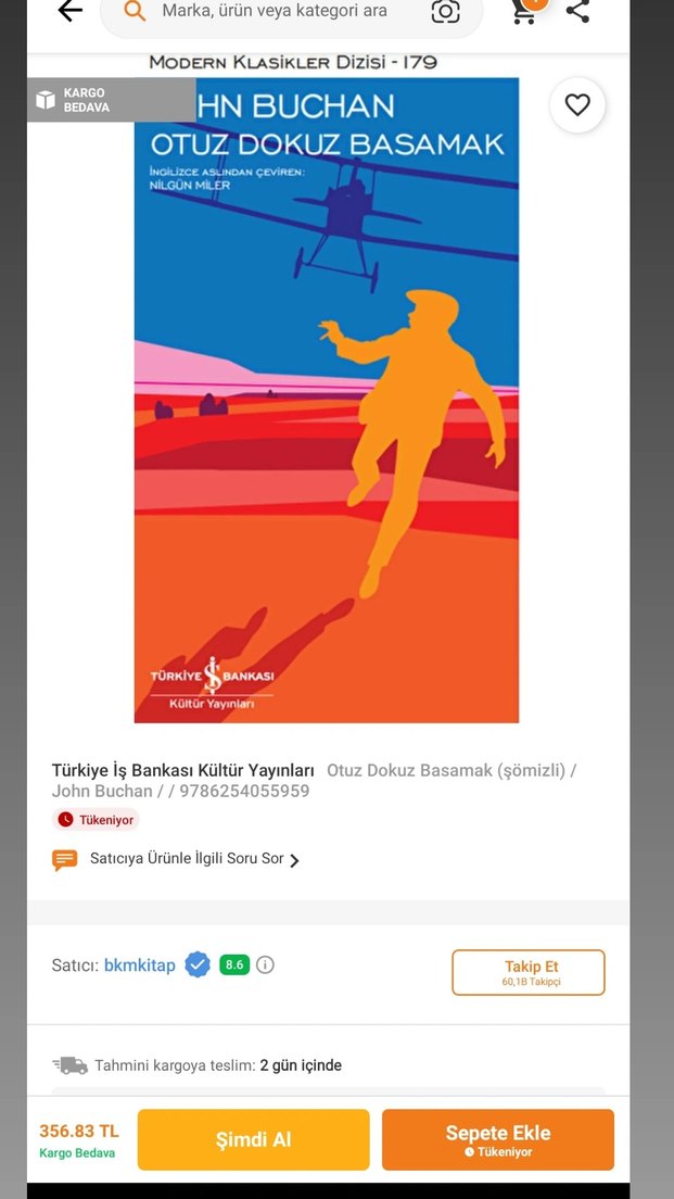 Otuz Dokuz Basamak - John Buchan - Görsel 4