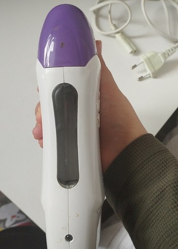 Mor renkli epilatör ve taşıma çantası - Görsel 2