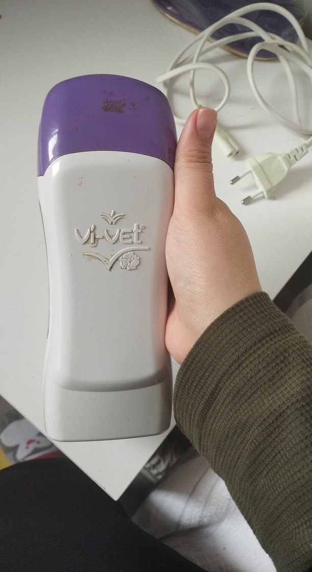 Mor renkli epilatör ve taşıma çantası - Görsel 3