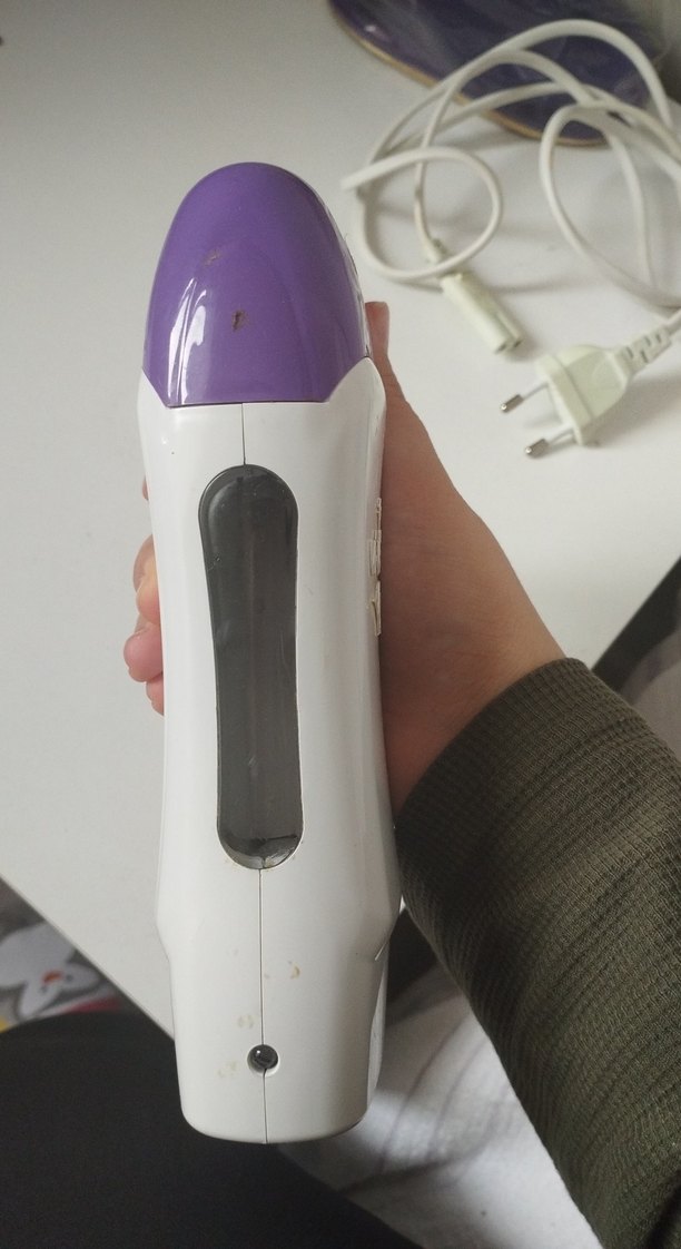 Mor renkli epilatör ve taşıma çantası - Görsel 2