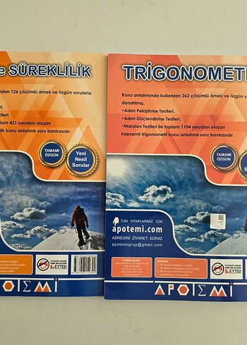 Apotemi trigonometri ve limit fasikülü - Görsel 2