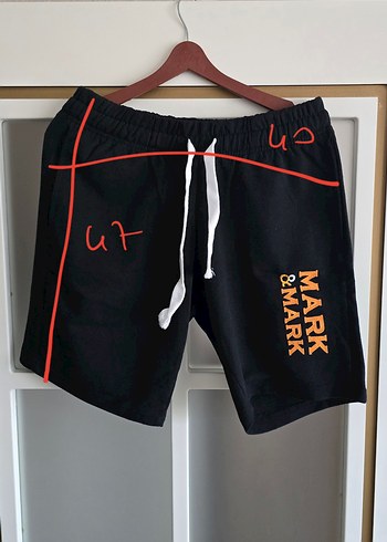 Mark & Mark erkek siyah şort - Görsel 7