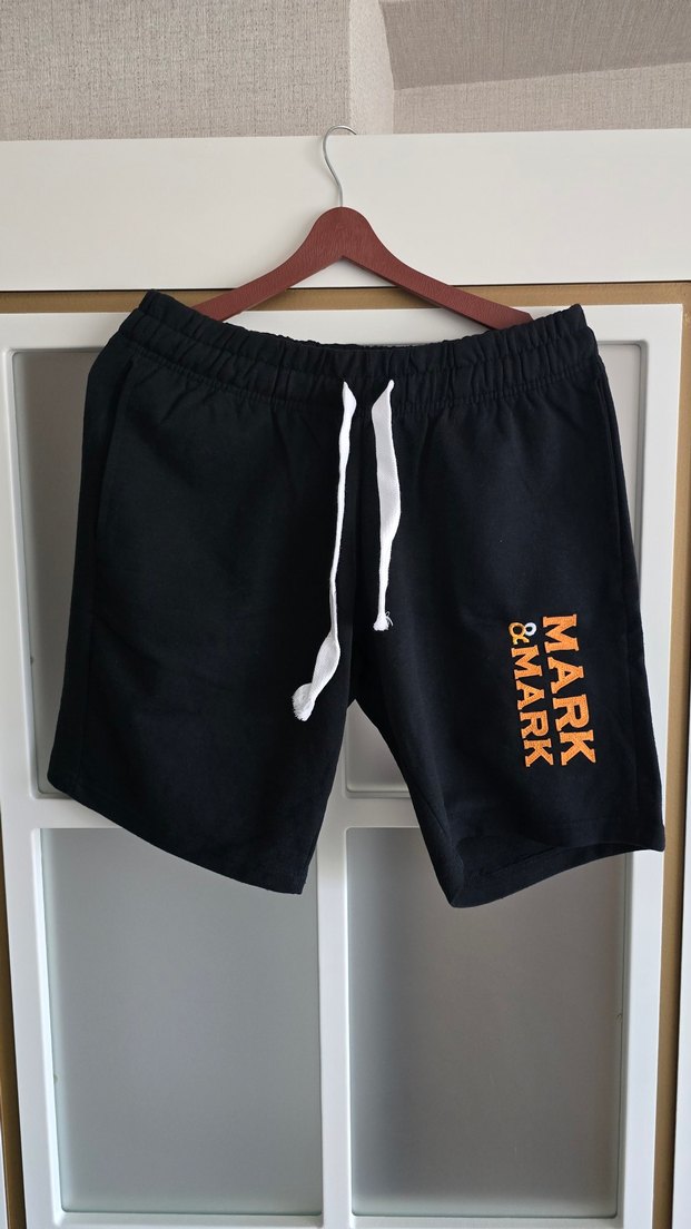 Mark & Mark erkek siyah şort - Görsel 2
