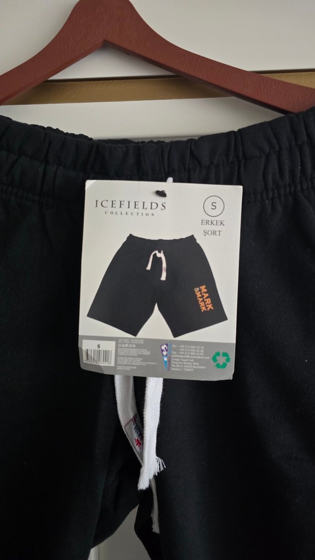 Mark & Mark erkek siyah şort - Görsel 5