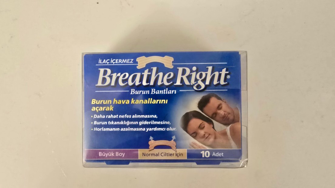 Breathe Right Burun Bandı 10'lu Büyük Boy - Görsel 2