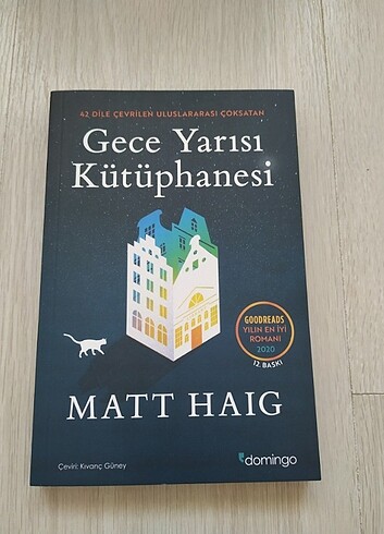 Gece yarısı kütüphanesi kitabı 