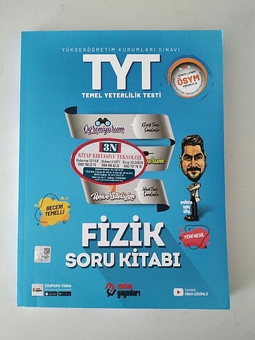 Metin yayınları tyt fizik