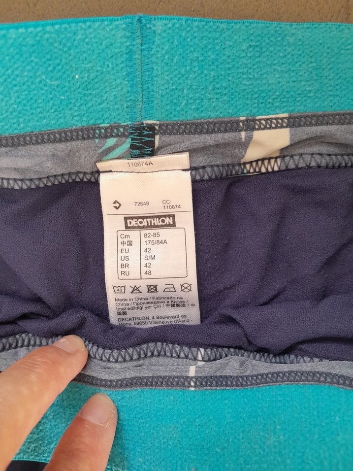 Erkek Mavi Mini Spor Şort - Görsel 4