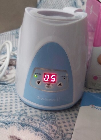 Beden Biberon ve mama ısıtıcı (weewell wem500 modeli)