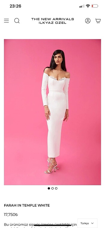 New arrivals elbise