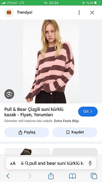 SUNİ KÜRKLÜ KAZAK