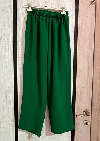 Yeşil Kuşaklı Uzun Kollu Uzun Elbise - Görsel 7