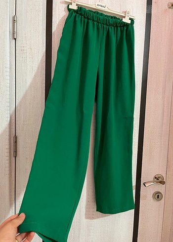 Yeşil Kuşaklı Uzun Kollu Uzun Elbise - Görsel 9