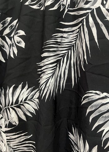 Uzun Siyah Bohem Kadın Kimono - Görsel 7