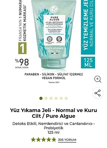 Yves Rocher Yves Rocher yüz temizleme Jeli 