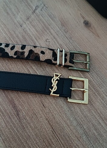 Leopar desen ve ysl kemer