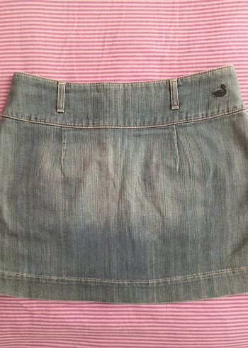 Fabrika Mavi Denim Mini Etek
