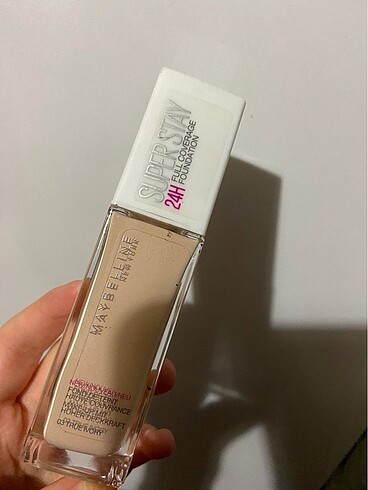 maybelline superstay fondoten