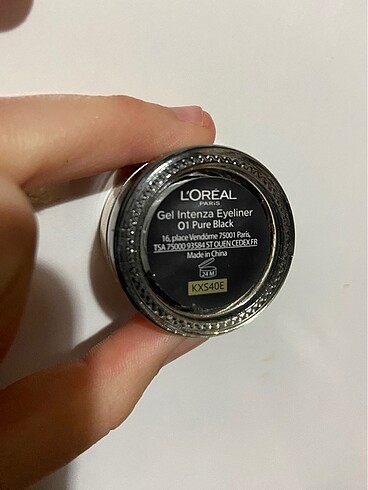 loreal siyah jel eyeliner