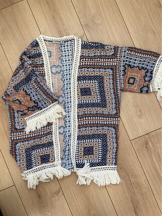 Bohem etnik kimono