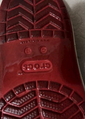 Crocs Crocs Kırmızı Bantlı Terlik