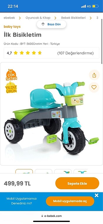 3 tekerlekli bisiklet