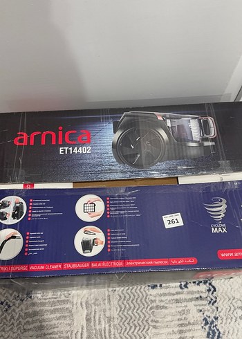 Arnica ET14402 Siyah Elektrikli Süpürge