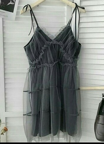 Goth mini elbise