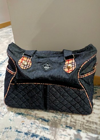 Ana kucağı ve gri anne bebek çantası - Görsel 8