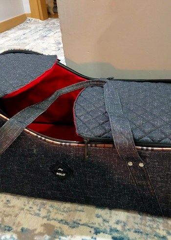 Ana kucağı ve gri anne bebek çantası - Görsel 2