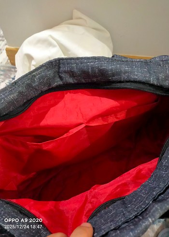 Ana kucağı ve gri anne bebek çantası - Görsel 11