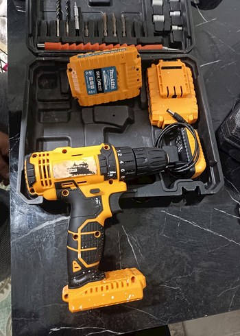 Sarı Kablosuz Matkap Seti - Görsel 3