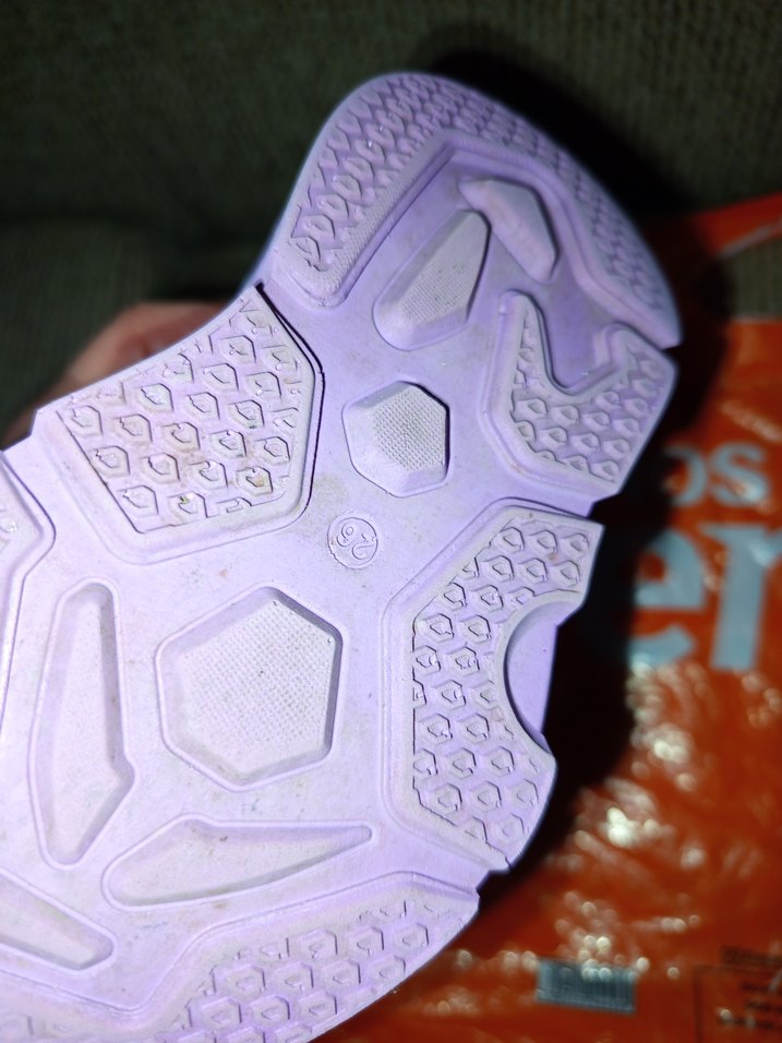 Mor Renkli Kız Çocuk Spor Ayakkabı - Görsel 5