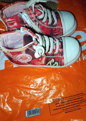 Kız Çocuk Renkli Fermuarlı Spor Ayakkabı - Görsel 3