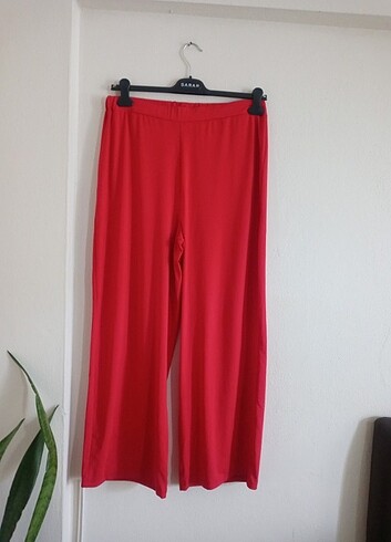 46 Beden kırmızı Renk Yazlık pantolon