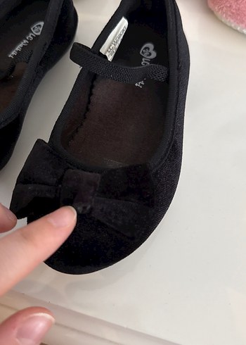 Pembe Simli Kız Çocuk Babet Ayakkabı - Görsel 5