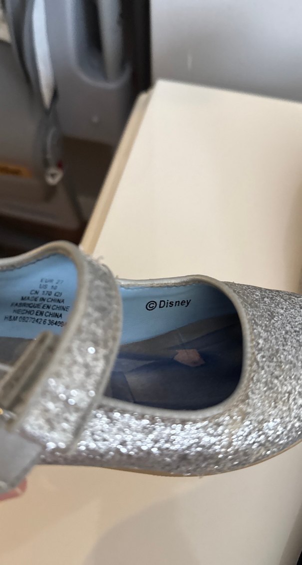 Pembe Simli Kız Çocuk Babet Ayakkabı - Görsel 3