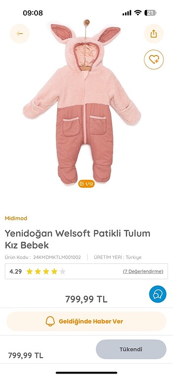 Diğer Midimod 3aylık ebebekten alındı