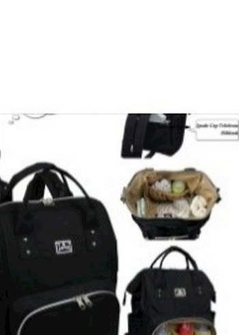 Siyah Bebek Bakım Çantası - Görsel 2