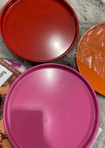 Meral yuvarlak tepsi - Görsel 3