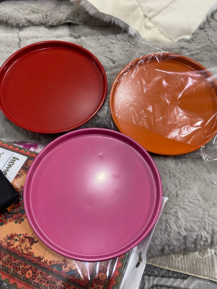 Meral yuvarlak tepsi - Görsel 2